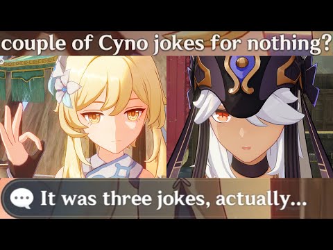 CYNO NEW JOKES in Nahida Birthday Event Cutscene Genshin Impact 5.1 Story