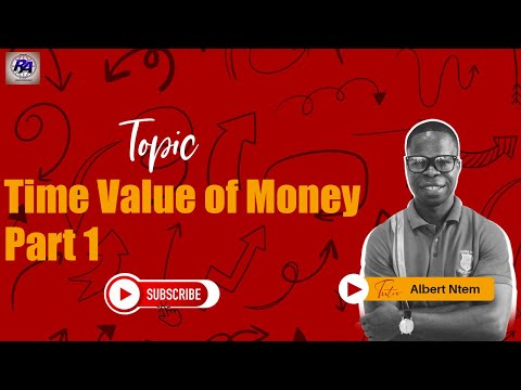 Time Value of Money Part 1- Financial Mgt & Quantitative Methods.