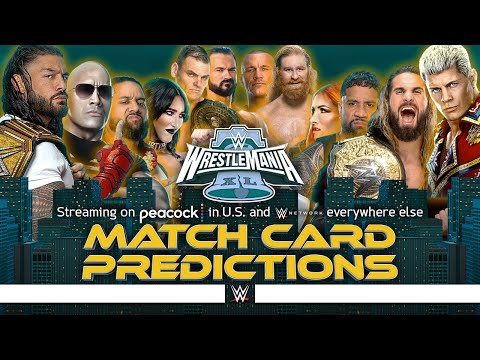 WWE WrestleMania 40 - Card Predictions [v3]