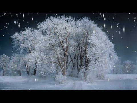 Celtic Fantasy Music. Christmas Atmosphere with Snow Landscapes