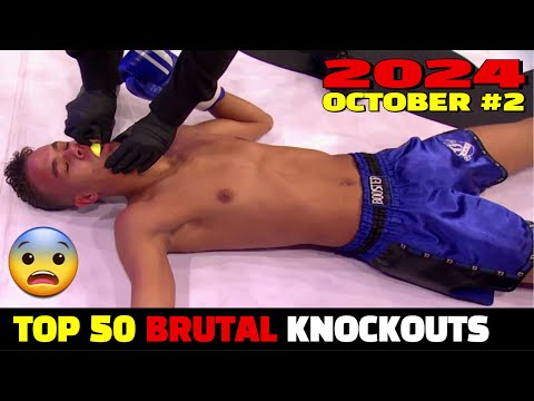 Top 50 Savage Knockouts October 2024 #2 (MMA•Muay Thai•Kickboxing•Boxing)