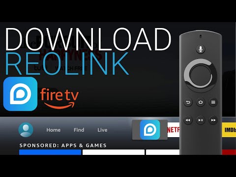 Install Reolink to Amazon Fire TV Stick