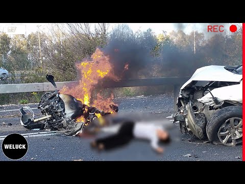 45 Tragic Moments! Drunk Driver Crashes On Road Got Instant Karma | Idiots In Cars