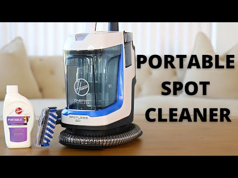 Hoover Cordless Spotless Go Review | Portable Carpet & Upholstery Cleaner | Spill Test | Pros & Cons