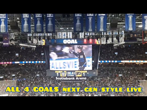 ALL 4 LEAFS GOALS LIVE Vs Flyers NEXT GEN GAME December 22nd 2022 MUST WATCH