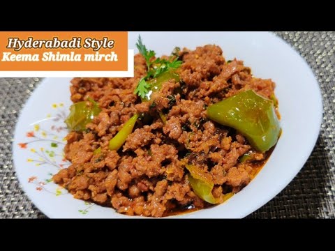 Hyderabadi Style Keema Shimla Mirchi |Qeema shimla mirch | shabana kitchen smart recipes