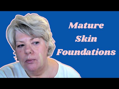 Best Foundations for Mature Skin, Swatches and Declutter  HD 1080p