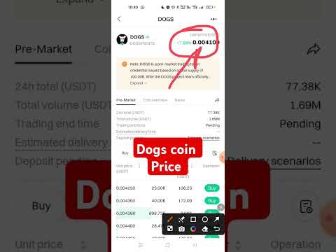 dogs coin price #dogs #shortvideos #shorts #viralshort