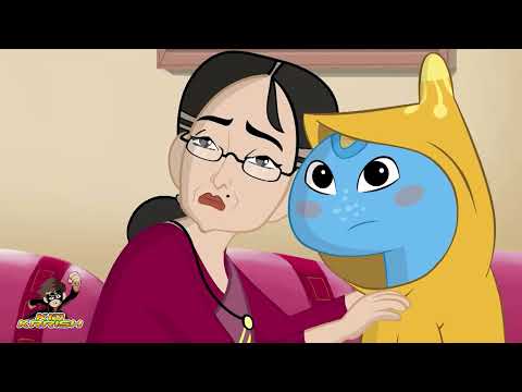 किड कृष and the Mystery of the Watch | Dadi ka Gussa aur Alien | Superhero Cartoon for Kids| Cartoon