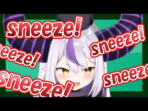 Laplus sneezing.[ENG SUB/hololive]