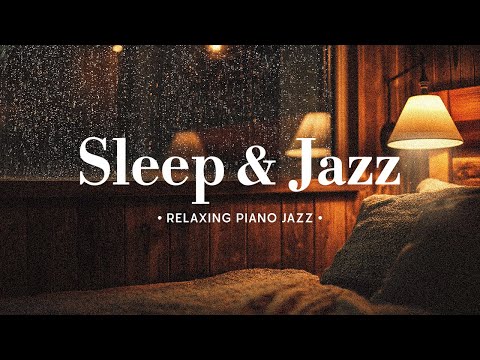 Nighttime Sleep Jazz  Gentle Jazz Piano & Relaxing Rain Sounds to your body and mind with combined