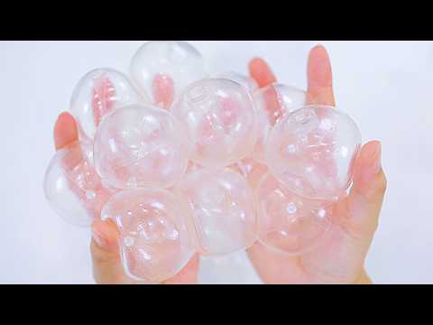 【ASMR】Squishy StressBall Skins  スクイーズの皮ってめちゃくちゃ癖になる音するの知ってた？