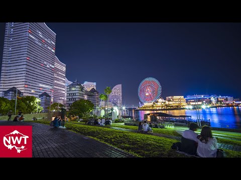 【4K HDR】Evening Walk In Yokohama Minatomirai