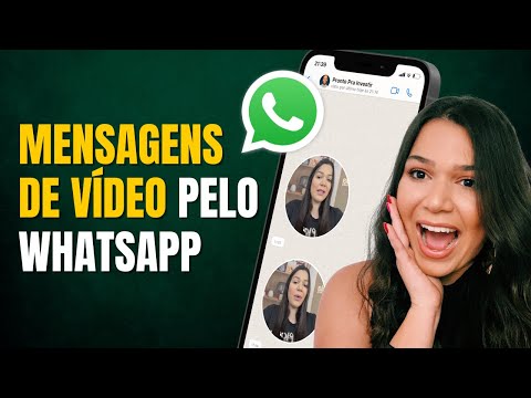 [NOVIDADE] 🚨 Como ENVIAR MENSAGENS DE VÍDEO pelo WHATSAPP | NOVA FUNÇÃO OFICIAL (2023)