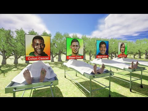 How The Greatest Football Players DIED ►3D