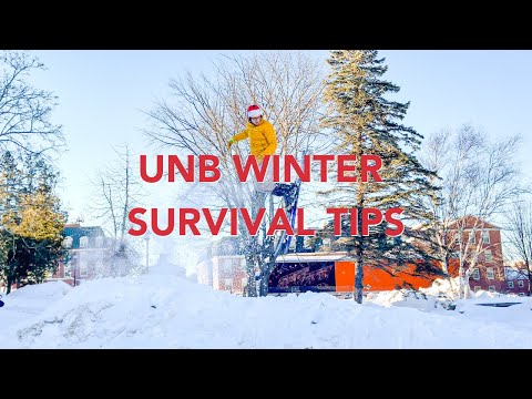 UNB Winter Survival Tips