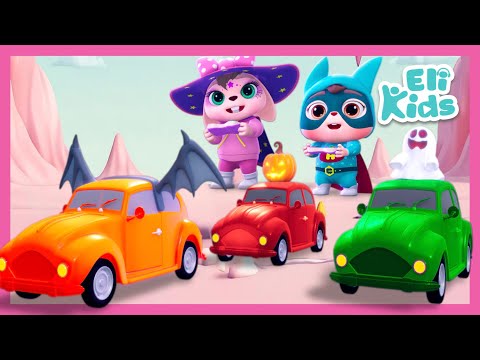 Toy Cars Fun (Halloween Version) | Eli Kids Compilations