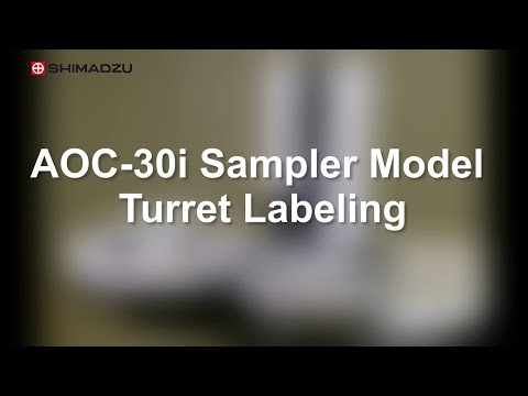 AOC-30i Sampler Model Turret Labeling