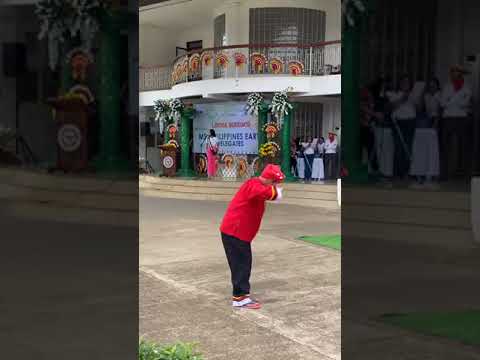 The eco beauties witness the KAAMULAN STREET DANCING prepared by the people of Libona!