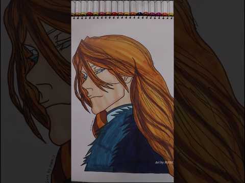 Jugram x bleach anime drawing in 30 sec! #shorts #anime #jugram