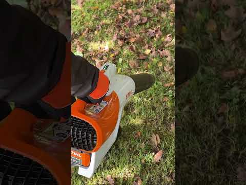 The BEST Way to Use a Leaf Blower, NO Pushing Back Required!