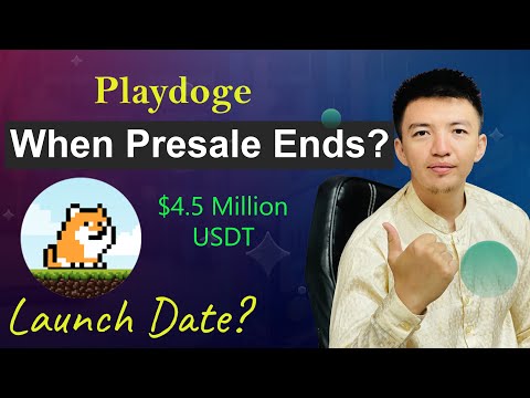 When Playdoge Presale Complete | Playdoge Presale Reach $4.5 Million | Playdoge Mini Game Project