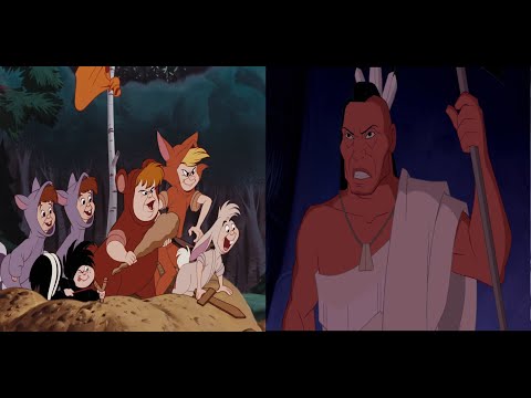 Peter Pan's Lost Boys meets Pocahontas / Disney Crossover