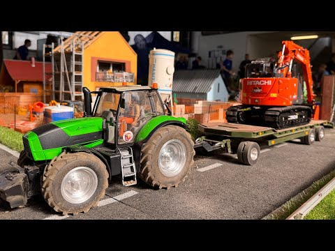 Incredible RC Tractor Model in Action – Built on MfZ Blocher Chassis, RC-Traktormodell