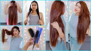 NEW Hair Care Routine And Hair Care Hacks for LONG, THICK & SHINY Hair | Rinkal Soni