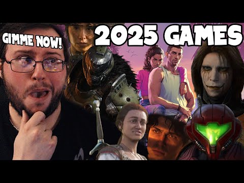 Gor's Most Anticipated Video Games of 2025 (RANKED from Most to Least Anticipated)