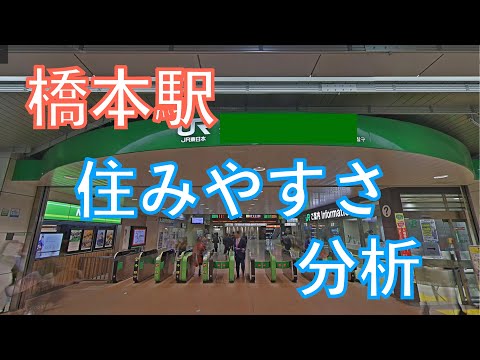 橋本駅周辺の住みやすさを分析