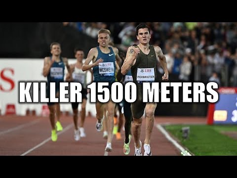 Jakob Ingebrigtsen CLASHES W/ Cole Hocker In Speedy 1500 Meters || 2024 Diamond League Lausanne