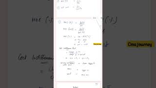 important cma inter/ final costing formula #cma #icmaiannouncement #dec2023 #motivation