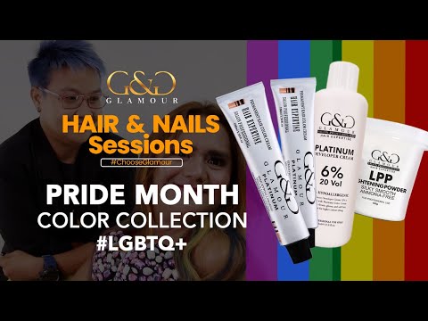 Pride Month Color Collection | Glamour Hair & Nails Sessions