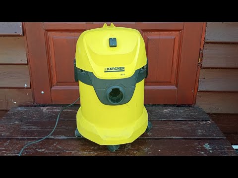 Пылесос Karcher WD 3, дополняем защёлки фиксацией / сентября 2024 г.