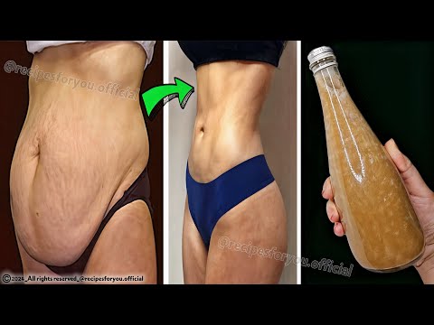 Drink that dissolves everything you eat during the day! Lose belly fat in 7 days, weight loss drink🔥