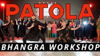 PATOLA BHANGRA WORKSHOP | RAF SAPERRA | BHANGRA EMPIRE