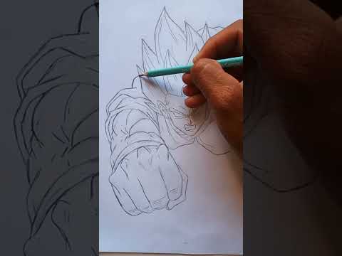 Desenhando Goku #Shorts