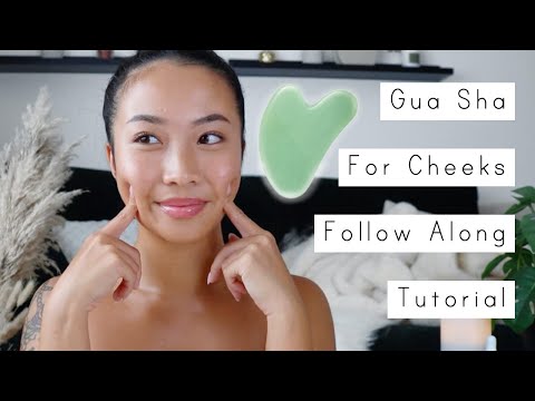 Gua Sha For Cheeks - Follow Along Tutorial