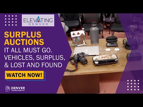 Denver's Surplus Auctions - Elevating Denver