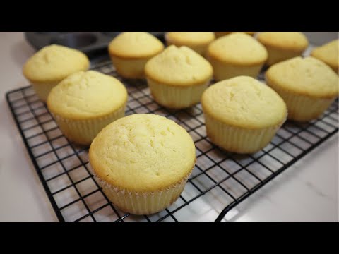 Moist Cream Cheese Cupcake Recipe | No Frosting Needed