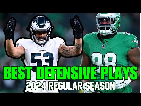 Eagles 'BEAST MODE' Defensive Highlights 2024 🦅🔥 BEST DEFENSE IN THE NFL 🦅🔥 In Vic Fangio We Trust