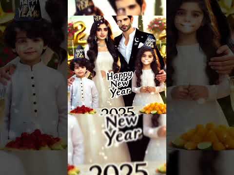 New Trending Happy New Year 2025 Greeting Card Motion Background for Celebrations #newtrending