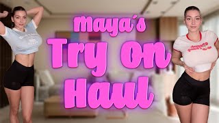 [4K] Translucent Fashion Haul | Get Ready With Maya (2024)