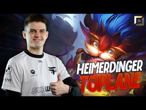 HEIMERDINGER no TOP é pick TROLL? Pois eu ACHO QUE NÃO! 🛠️