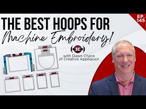 THESE ARE THE BEST HOOPS FOR MACHINE EMBROIDERY! + Why You Need Them!🤩❤🧵