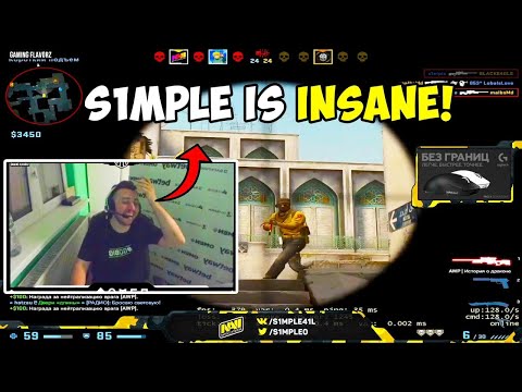 CS:GO Pros reacts to S1mple PLAYS!!