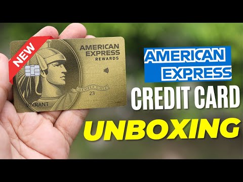 New American Express Rewards Credit Card Unboxing | HIGH APPROVAL RATE