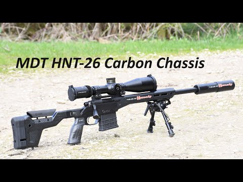 MDT HNT-26 Carbon & Magnesium Chassis, Ultralight Remington 700 Footprint, FULL REVIEW