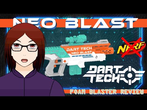 A BETTER NERF MOTORIZED DART BLASTER?! Dart Tech Neo Blast review!